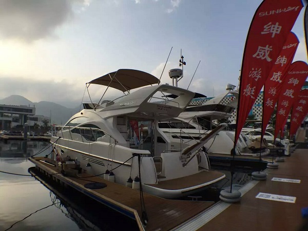 第九届中国（深圳）国际游艇及设备展览会在深圳大鹏新区七星湾游艇会开幕